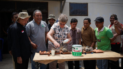 PLN Nusantara Power UP Indramayu Gelar TOT, Bagi Petani Pemandu Warung Ilmiah Lapangan 2025