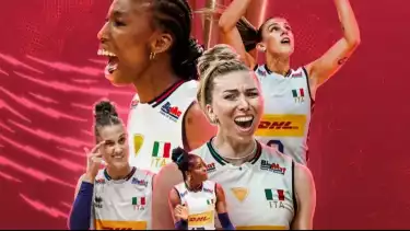 Italia berhasil merebut gelar juara dunia voli putri FIVB 2025