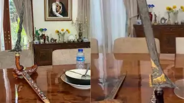 Koleksi keris Purbaya Yudhi Sadewa