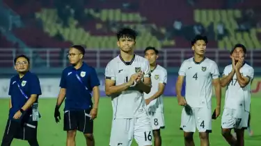 Timnas Indonesia usai gagal lolos ke Piala Asia U-23 2026, Selasa (9/9).