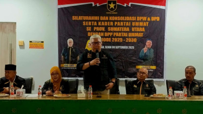 Silaturahmi Partai Ummat di Sumatera Utara, Ajang Perkuat Konsolidasi Antar-Pengurus Partai