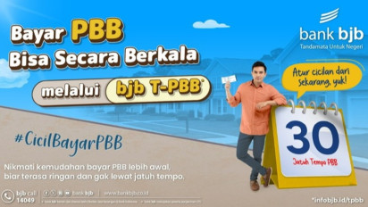 Bayar Pajak Bumi dan Bangunan Kini Lebih Mudah dengan BJB T-PBB