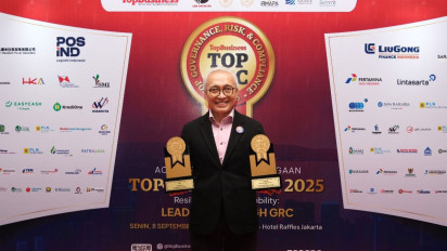 Peruri Raih Predikat Tertinggi di TOP GRC Awards 2025