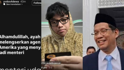 Berbondong-bondong Netizen Ajak Abaikan Akun Diduga Milik Anak Menkeu Purbaya Yudhi, Berseliweran Foto hingga Video yang Menyindir...