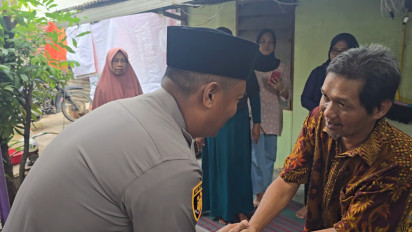 Korban Mutilasi Dimakamkan, Kapolres Mojokerto Kunjungi Keluarga dan Pastikan Proses Hukum Berjalan