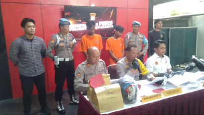 Dua Pelaku Perusakan dan Pelemparan Bom Molotov di Enam Pos Polisi di Yogyakarta dan Sleman Dibekuk Polisi