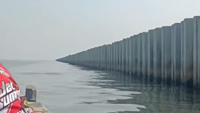 Viral Tanggul Beton Misterius di Cilincing Bikin Nelayan Susah, Padahal Dinas Sumber Daya Air Jakarta Tak Keluarkan Izin