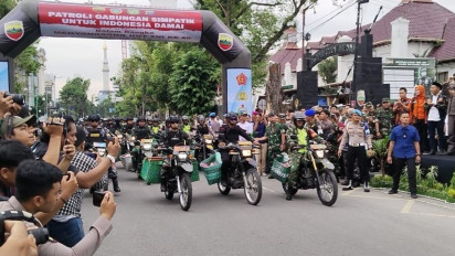 Kodam I/BB Bersama Forkopimda Sumut Gelar Patroli Gabungan Simpatik untuk Indonesia Damai