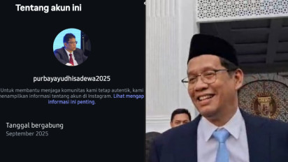 Usai Anak Bikin Geger di Medsos, Instagram Resmi Menkeu Purbaya Yudhi Hilang