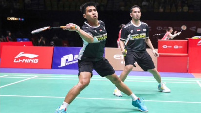 Kalah dari Ganda Taiwan, Sabar/Reza Gagal ke Semifinal Hong Kong Open 2025