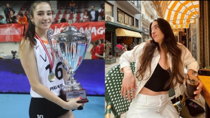 5 Potret Cantik Saliha Sahin, Atlet Voli Cantik Calon Rival Megawati Hangestri di Turki, Pesonanya Bikin Kaum Adam Susah Berkedip