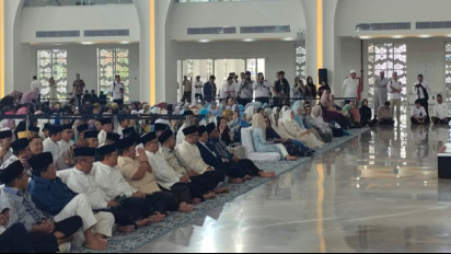 Gubernur Lampung Berharap Masjid Al-Bakrie Harus Jadi Pusat Layanan Umat