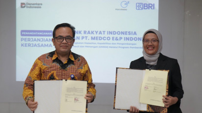 Perkuat Ekonomi Kerakyatan, BRI dan Medco E&P Jalin Kolaborasi Strategis Program Pemberdayaan UMKM