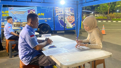 Pascainsiden di Taman Bungkul, Layanan SIM Malam “Simanis” Kembali Dibuka Satlantas Surabaya