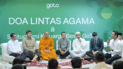 GoTo Gelar Doa Lintas Agama, Tekankan Persatuan dan Solidaritas