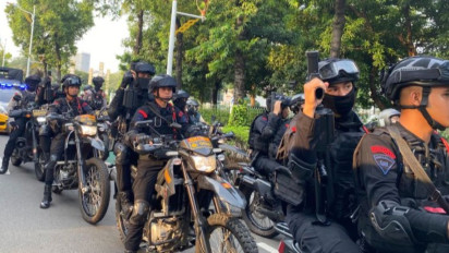 Polda Metro Jaya Gelar Patroli Skala Besar di Jakarta dan Sekitarnya, Ratusan Personel Diterjunkan