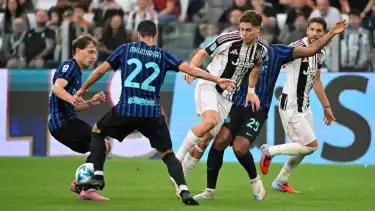 Kenan Yildiz saat Juventus kalahkan Inter Milan 4-3