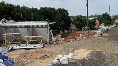 Penampakan Lahan Relokasi Pasar Burung Barito di Lenteng Agung, Masuk Proses Pembangunan-Jalan Belum Memadai