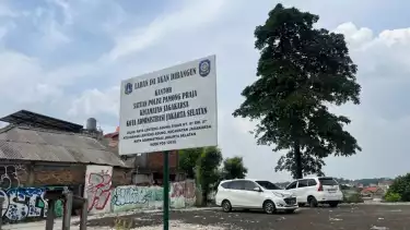 Penampakan Lahan Relokasi Pasar Burung Barito di Lenteng Agung, Masuk Proses Pembangunan-Jalan Belum Memadai