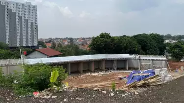 Penampakan Lahan Relokasi Pasar Burung Barito di Lenteng Agung, Masuk Proses Pembangunan-Jalan Belum Memadai