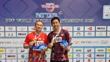 Tony Gunawan dan Hendra Setiawan berhasil juara di turnamen kejuaraan dunia senior 2025.