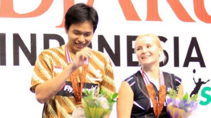 Masih Ingat Anastasia Russkikh? Mantan Tandem 'Terindah' Hendra Setiawan, Pebulutangkis Supercantik Rusia itu Kini Justru...