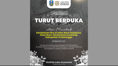 Gubernur Khofifah Sampaikan Duka Mendalam atas Kecelakaan Bus Pariwisata Rombongan Nakes di Kawasan Bromo