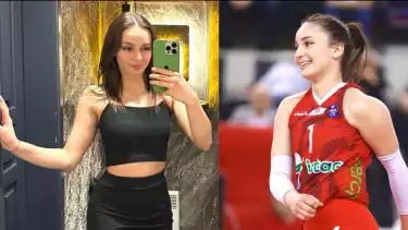 Atlet Voli Cantik Turki, Berre Ince, pemain Goztepe