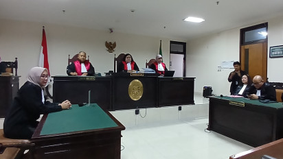 Sidang Kasus Kecelakaan Maut Mahasiswa UGM, Majelis Hakim PN Sleman Tolak Eksepsi Terdakwa Christiano Tarigan