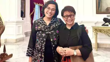 Sri Mulyani & Retno Marsudi
