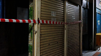 Berita foto: Sejumlah Ruko di Pasar Mampang Prapatan Ditutup Pengelola, Buntut Tren Belanja Daring