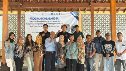 Program Kosabangsa AKPRIND dan STIPRAM Terapkan Teknologi Tepat Tingkatkan Nilai Limbah Organik dan Anorganik