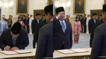 Fix Jadi Menpora! Erick Thohir Tampil Berjas di Istana, Segini Gaji dan Tunjangannya