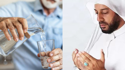 Coba Sebelum Minum Air Putih, Amalan Rahasia Bacakan Surah ini Dulu kata Syekh Ali Jaber, Insya Allah Khasiatnya Luar Biasa, Doanya Mudah Dihafal
