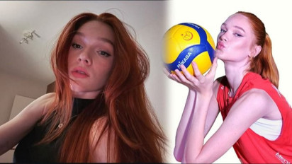 5 Potret Marina Markova, Atlet Voli Cantik Asal Rusia yang Rupanya Bikin Kaum Adam Klepek-klepek!