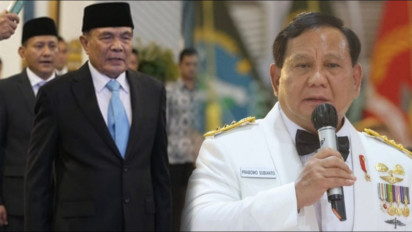 Dilantik Menko Polkam, Djamari Chaniago Punya Hubungan Historis dengan Prabowo meski Pernah Pecat sang Presiden karena ini