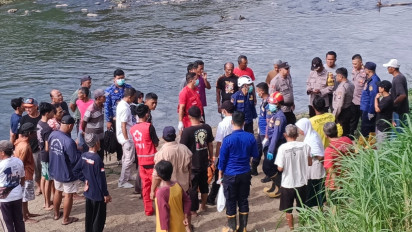 Mayat Pria Ditemukan Pemancing Mengambang di Bantaran Sungai Oya Bantul