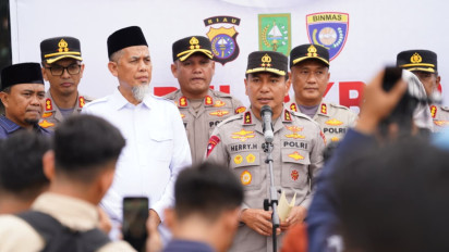 Kapolda Riau Pimpin Apel Akbar Satkamling Green Policing: Kami Ingin Hadirkan Keamanan yang Ekologis