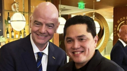 Ucapan Super Presiden FIFA soal Erick Thohir Jadi Menpora Baru Gantikan Dito Ariotedjo