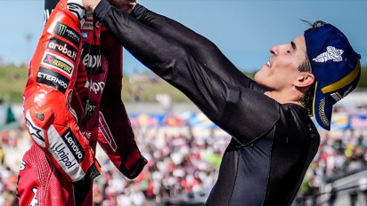 Marc Marquez Akhirnya Jujur Ungkap Alasan Lakukan Selebrasi Ala Lionel Messi di Kandang Valentino Rossi