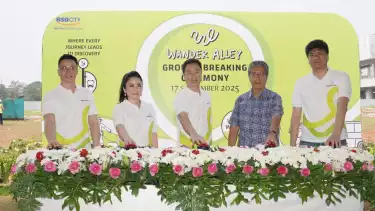 Sinar Mas Land Gelar Groundbreaking Wander Alley.