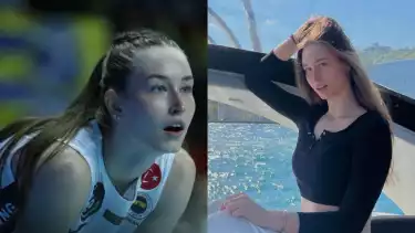 Potret atlet voli cantik Turki, Liza Safronova, pemain Fenerbahce SK