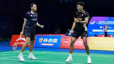 Ganda putra Indonesia Fajar Alfian/Muhammad Shohibul Fikri