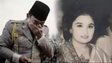 Presiden ke-1 RI, Ir Soekarno & Sang istri ketujuh Yurike Sanger