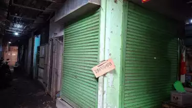 Suasana Pasar Radio Dalam, Jakarta Selatan, kini bak pasar mati suri.