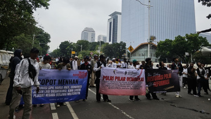 Gelar Aksi Demonstrasi, Massa Desak Pergantian Tim Reformasi Menjadi Restorasi Polri