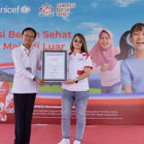 Tembus Rekor MURI, WINGS for UNICEF Bersama NUVO Family Edukasi Ribuan Siswa Jadi Generasi Bersih Sehat
