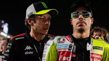 Valentino Rossi dan Franco Morbidelli