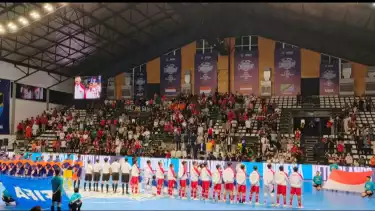 Timnas Futsal Indonesia Vs Belanda