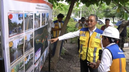 Ditanya soal Banjir Underpass Dewa Ruci Bali Karena Drainase, Menteri PU: Tidak, Kebetulan Hujan Deras
